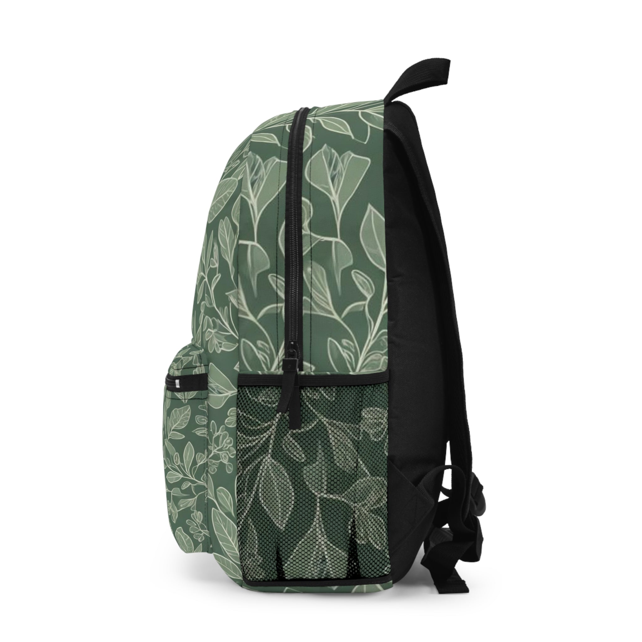 Backpack Leaf Pattern Bag